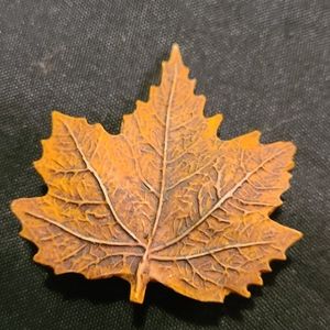Vintage Leaf Brooch